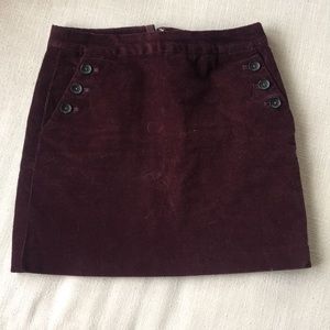 Banana Republic Corduroy Skirt